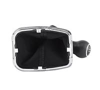 Dioche Knob Gaiter Kit de Bota de Polaina con Perilla de de 5 Velocidades para 1999-2004 - Diseño Elegante Chapado, Cuero Sintético Cómodo, Fácil Instalación