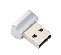 Dioche Lector Biométrico de Huellas Dactilares USB Reconocimiento de Huellas Dactilares Portátil de 360° para 10/11 - Inicio de Sesión Rápido de 0,5 S, Protección Segura de Datos, Admite hasta 10