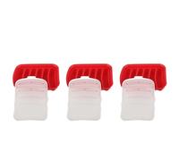 Dioche Longanisa Salchicha Salchicha PCS Hot Dogs Molde de Silicona - Herramienta para Hacer Jamón DIY para Salchichas Caseras Perfectas - Sin BPA, Apto para Lavavajillas, Multiusos (rojo)