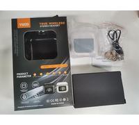 Dioche Los Auriculares Inalámbricos YW09 Cuentan con una Pantalla Táctil y Cancelación Inteligente de Ruido, Vienen con un Estuche de Carga y Son IPX5 a Prueba de Agua Sudor, lo Que Los Hace (White)