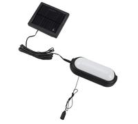 Dioche Luz Solar de Garaje Luz Colgante Solar de Cobertizo LED con Energía para Exteriores para Garaje, Patio, Gallinero, Granero - Ahorro de Energía e Impermeable, Conveniente Interruptor de Cable