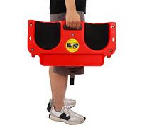 Dioche Mechanic Creeper Rolling Knee Creeper Rolling Knee Dolly Protector de Rodilleras Deslizantes con 5 Ruedas Giratorias Bandeja de Herramientas de Reparación para Pisos de Carpintero