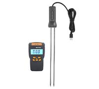 Dioche Medidor de Granos para Medidor de Humedad - Probador Digital de Granos con Sonda Larga para Trigo, Arroz y Maíz - Medición Precisa con Pantalla LCD Retroiluminada y Compensación Automática de