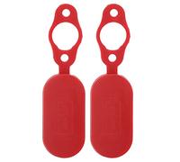 Dioche Mi Pro 2 Accesorios para Scooter Puerto de Carga Cubierta Impermeable Goma Roja 2 Piezas Puerto de Carga Rojo Cubierta Impermeable Accesorio Apto para Pro Scooter Eléctrico