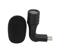 Dioche Micrófono Tipo C Mini Micrófono de Vídeo para Teléfono Inteligente con Enchufe Tipo C - Omnidireccional de Alta Sensibilidad para Chat y Grabación de Voz - Diseño Portátil, Plug and Play,
