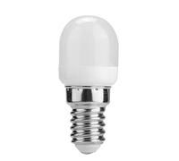 Dioche Mini Bombilla LED Luz de Refrigerador Lámpara de Horno Microondas E14 T22 2W 220V Ahorro de Energía Alto Brillo Forma de Maíz Material ABS Blanco Cálido 8x2835SMD 2.3x5.4cm (luz blanca)