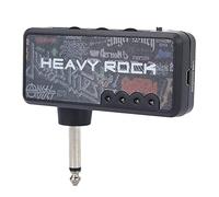 Dioche Mini Mejor Amplificador Amplificador de Auriculares con Enchufe de Guitarra Eléctrica Recargable Portátil con Efecto de Distorsión Incorporado: Diseño Compacto y Liviano, Enchufe de 6,35 Mm,
