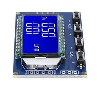 Dioche Módulo de Placa PWM de Control de Motor con Pantalla LCD, Frecuencia de Pulso y Ciclo de Trabajo para Desarrollo Experimental (BLUE)