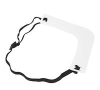 Dioche Moldeador de Barba, Guía de Recorte de Escote de Bigote de Plástico Flexible con Diadema Elástica Ajustable, para Hombres con Barba o Bigote