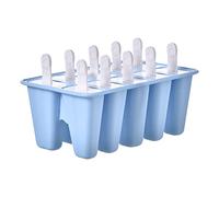 Dioche Moldes de Silicona para Paletas Heladas de 10 Piezas - Máquinas para Hacer Polos de Hielo Premium sin BPA con Varillas de Fácil Liberación para Delicias Caseras - Seguro para Niños y Adultos