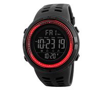 Dioche Moment Beauty Reloj Deportivo con Cronógrafo para Hombre, Pantalla LED Luminosa Resistente Al Agua, Formato de 12/24 Horas, Alarma Ajustable, Estudiantes y Actividades Al Aire