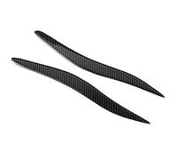 Dioche Par de Embellecedores de Cejas para Faros Delanteros de Fibra de Carbono, Pegatina para Cubierta de Párpados, Apto para IS250 IS300 2006-2012, IS350