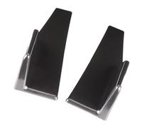 Dioche Par de Faldones Laterales Universales, Divisor Basculante, Difusor de Aletas, Kit de Carrocería Brillante de 17,7x3,3 Pulgadas para Exterior de Coche Deportivo