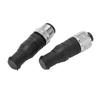 Dioche Par de Resistencias Nema 2000 para Resistencia Terminadora Macho Hembra NMEA2000, Rosca M12 de 5 Pines, Resistente Al Agua IP67 para Redes Lowrance, Simrad,