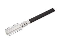 Dioche Peine Profesional de Acero Inoxidable con Cuchillas Dobles, Herramienta de Adelgazamiento para Corte de Cabello de Peluquero para Estilistas, Uso en Salón, 17cm y 6,7 Pulgadas