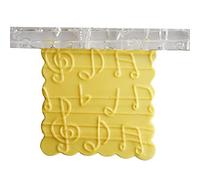 Dioche Pin Dough Rolling Rodillo Acrílico de con 28 Patrones para Manualidades de Pasteles y Amasado de Copos de nieve. (51015 notas)
