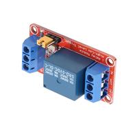 Dioche Placa de Módulo de Retransmisión Optacoplera de 1 Canal con Función de Activación Alta y Baja, Voltaje de Funcionamiento de 5V, Diseño Tolerante a Fallas, Rendimiento Estable (5V)