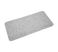 Dioche Poliéster -computadora Estática Almohadilla de Poliéster de de 68x33 Cm, Tapete para Escritorio de Oficina/computadora, Estática, de Diseño, Portátil, Plegable y Súper Absorbente. (Gris Claro)
