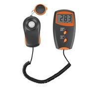 Dioche Probador de Iluminación del Medidor Fotómetro Digital LX1010BS - Pantalla LCD de 18 Mm, Adecuado para Fábricas, Escuelas, Oficinas y Laboratorios, con una Medición de hasta 100.000