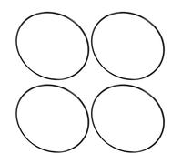 Dioche Protector Wheel Protector 4 Piezas de Llanta de Rueda de 18 Pulgadas de Borde de Llanta de Cubo de Rueda de Aleación de Aluminio Autoadhesivo Negro para una Protección Integral de la (Black)