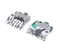 Dioche Protectores para Cortapelos de Repuesto, 2 Protectores para Cortapelos, Peines con Marcas Numeradas, Material ABS Ligero y Resistente Al Calor para Estilistas Profesionales y
