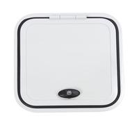 Dioche Puerta de Equipaje Puerta del Compartimiento de la Casa Rodante RV de Acceso Al Compartimiento de Carga del Equipaje de Esquina Redondeada de Aleación de Aluminio de 16 X 16 Pulgadas para