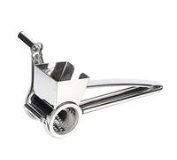 Dioche Rallador de Queso de Mano Cortador de Queso y Chocolate Giratorio Manual de Acero Inoxidable, Adecuado para Rebanar, Barras de Chocolate y Rodajas de ajo. Fácil de Limpiar, Duradero grueso.