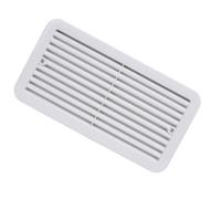 Dioche Rejilla de Ventilación Lateral para RV, Cubierta Rectangular de 13,78x7,32 Pulgadas para Parrilla de Ventilación para Vehículo de Acampada, Autocaravana, Remolque