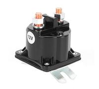 Dioche Relé de Solenoide Poste de relé de Solenoide de Base Curva para Waltco 75098822, 75089831, Compatible con Motores y Prestolite, 12 V