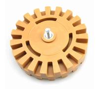 Dioche Rueda Neumática Removedora de goma: Herramienta de Borrado de Calcomanías para Automóviles de 4 Pulgadas para una Eliminación Rápida y Eficiente de Calcomanías, 4000 RPM para un Uso Seguro