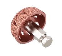 Dioche Rueda para Pulir Neumáticos, Grano Grueso, Aleación de Tungsteno Premium, Cabezal de Pulido para Reparación de Neumáticos con Varilla de Enlace para Trabajos de Reparación de