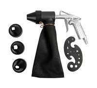 Dioche Sandblasting Machine Sandblasting Juego de 6 Máquinas Neumáticas de Chorro de, Herramienta de Chorro de Manual para Eliminación de óxido/pulido/restauración, Bolsa de de de 450 Ml Incluida