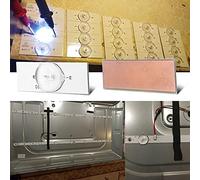 Dioche SMD LED 20 Cuentas de Lámpara SMD de 3 V con Filtro de Lente óptica para Reparación de Televisores LED de 32 a 65 Pulgadas: Alto Brillo, Eficiencia Energética, Fácil de Instalar, Múltiples