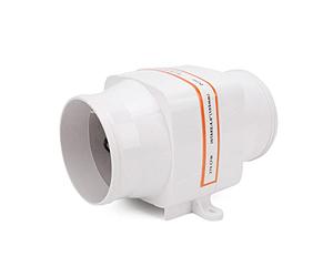 Dioche Soplador de Sentina Eléctrico en Línea para Barco Marino, 4 Pulgadas, 270CFM, 24V