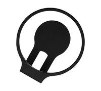 Dioche Soporte de Pared para Altavoz SpeMini de 5 Pulgadas - Soporte de Aleación de Aluminio Duradero para HomePod Mini - Ahorro de Espacio y Seguro para Uso Doméstico (Black)