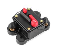 Dioche Soportes de 12 V-24 V de Automóvil Portafusibles Disyuntor Automático 12-24 : la Electrónica de su Vehículo con Función de Reinicio con Botón (B(40A))