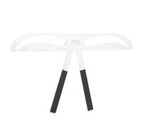 Dioche Stencil Minlia Shaping Regla para Dar Forma a las Cejas Plantilla de Acero Inoxidable para Opciones de Diseño de Maquillaje Simétrico que Cae y Niebla de Seda 5,5 X 3,3 Pulgadas (#1)