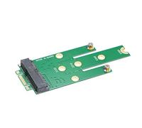 Dioche Tarjeta Adaptadora MSATA a NGFF - Convertidor de Placa Base a M.2 NGFF SSD para Computadora Portátil/Escritorio - Admite Función de Arranque y Configuraciones 2242/2260/2280
