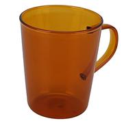 Dioche Taza con Aislamiento de Vidrio de Borosilicato Azul de 380 Ml, Taza de café Fácil de Limpiar, Azul, Adecuada para Hoteles y Cafeterías (BROWN)