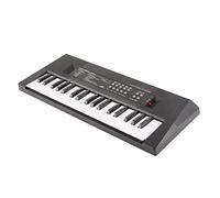 Dioche Teclado Eléctrico Piano 37 Teclas Instrumento Musical Portátil de Juguete con Función de Grabación de Micrófono para Niños Material Seguro para Niños Negro Blanco 16.06 X 5.9 X