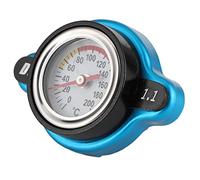 Dioche Temperatura 0,9 con Tapa de Radiador Termostático Universal, Cubierta del Tanque de Agua a Prueba de Fugas con Indicador de Temperatura, Cabeza Grande 0,9 Barra para Radiadores de Automóviles