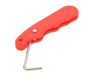 Dioche Tensor de Encaje para Patines de Hielo Tensor de Encaje para Patines - de Plegable Portátil de Acero Inoxidable y Plástico - Una Herramienta Esencial para Patinaje sobre Hielo/Patinaje sobre