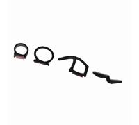 Dioche Tira de Sellado de Goma para Puerta Automotriz, Burlete de Goma EPDM para Aislamiento Acústico, a Prueba de Fugas y Polvo, Forma de D Grande/pequeña D/Z/P - 5 M de Longitud (Gran forma de)