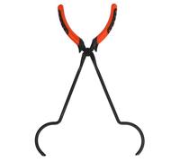 Dioche Tong Crisoles Joyería Crisol Tong Horno de Fusión de Oro Abrazadera Herramienta de Fabricación de Joyas 39 Cm a Prueba de Metal Fácil de Llevar