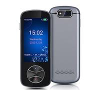 Dioche Traductor Automático con Pantalla Táctil IPS de 3,0 Pulgadas - Compatibilidad con 128 Idiomas - Batería de Larga Duración de 1500 MAh - Interfaz Fácil de Usar para Usuarios de