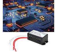 Dioche Transformador Electrónico de 12V a Reductor de 220V a 12V | Controlador de Fuente de Alimentación Inteligente | Atenuación y Control Remoto | Convertidor de Voltaje Compacto y Eficiente (60W)