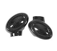 Dioche Trim Cover 2 Piezas de Fibra de Carbono Perilla de de Palanca de de Repuesto para F54 F55 F56 F57 F60 - Mejora el Interior del Coche con Lujo