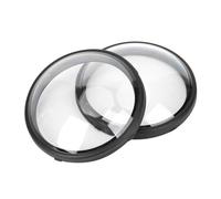 Dioche Valiente 8 Lente 2PCS Cubierta de Lente de Cámara Deportiva para MAX |Protector de Impermeable y Resistente a los Arañazos |Fácil Instalación |Metal Duradero y Vidrio óptico.