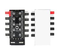 Dioche Ventilador de Chasis de PC Concentrador de Ventilador de Chasis de PC - Concentrador de Enfriamiento de CPU de 4 Pines con Cable PWM para una Regulación de Temperatura Mejorada (#1)