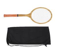 Dioche Vintage Retro Decor Raqueta de Tenis Retro de Madera - Decoración de Raqueta de Madera de Pino, Pieza Conmemorativa para Entusiastas del Tenis, Gran Idea de Regalo, Diseño Auténtico